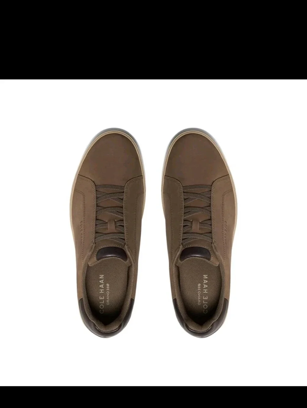 Cole Haan Men's GrandPrø Luxe Slip-On Sneakers Morel Nubuck/Dark Choco